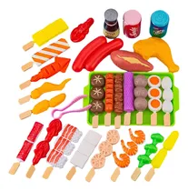Comprar 72 Juegos De Juguetes Para Barbacoa Niños Juguetes De Cocina
