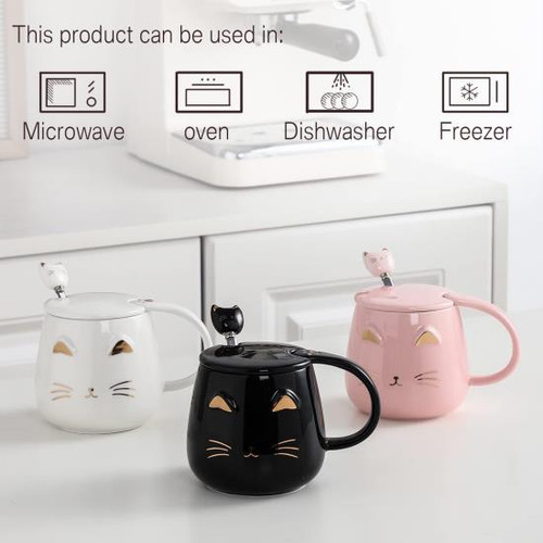 Taza De Gato Yuwu Linda Taza De Café Regalos Para Los Amante