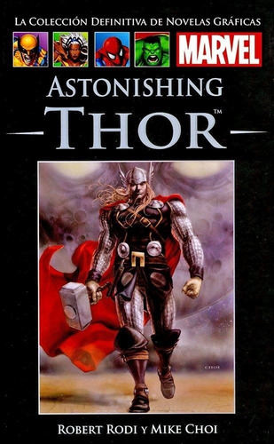 Libro Marvel Salvat Cómics Astonishing Thor