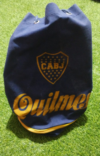 Bolso Mochila Quilmes Boca Juniors 