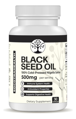 Aceite De Semilla Negra De Socotra Health - 100% Comino Negr