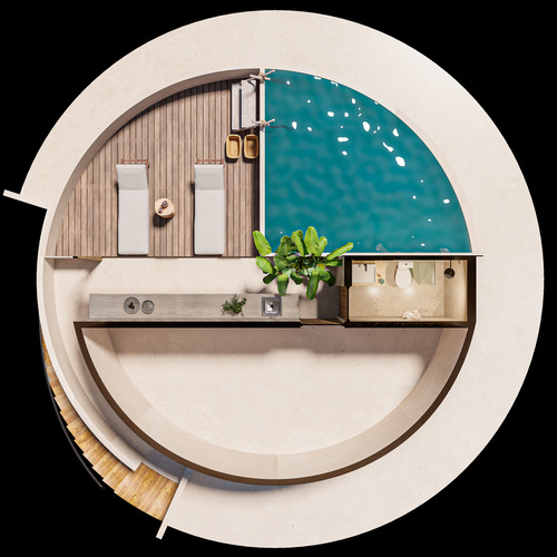 Penthouse Con Alberca En Venta En La Playa De Chicxulub, Yucatán
