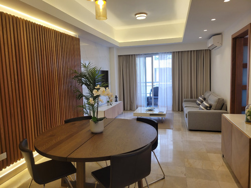 B241 - Piantini | Apartamento Amueblado En Alquiler En Santo Domingo | 2 Habitaciones | $1,500 Usd | #foxpiantini