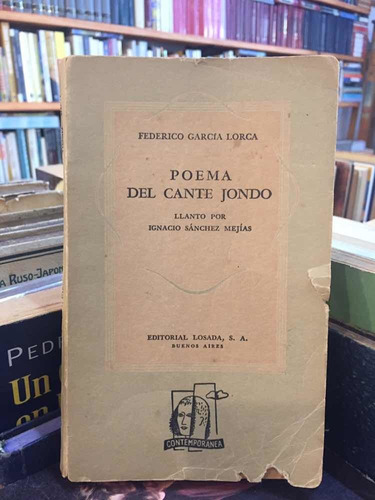 Poema Del Cante Jondo - Federico García Lorca - Losada 1944