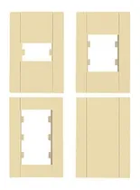 Comprar Plaqueta Ave(1 Mod 2 Mod 3 Mod Ciega) (pack X 2 Plaquetas)  