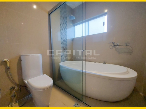 Casa Con Piscina En Alquiler En Condominio Colinas Del Urubó