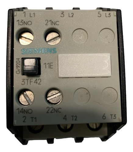 Contactor Siemens 3tf42 11-0an2 - Amplio Rango De Voltajes