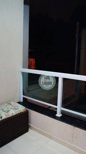 Imagem 12 de 19 de Apartamento Impecável De 46m² Composto Por 2 Dormitórios Sendo 1 Suíte, À Venda Por R$ 350.000,00 - Paraíso - Santo André/sp - Ap1785