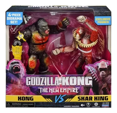 Figura De Acción Godzilla Playmates Kong Vs Skar King Febo