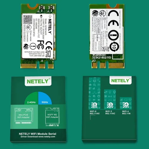 Netely Ieee 802.11ac Wifi 5 Ngff M2 Interface 600mbps Wif...