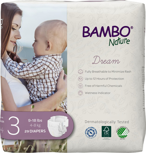 Bambo Nature Panales Premium Para Bebe (tallas De 0 A 6 Disp