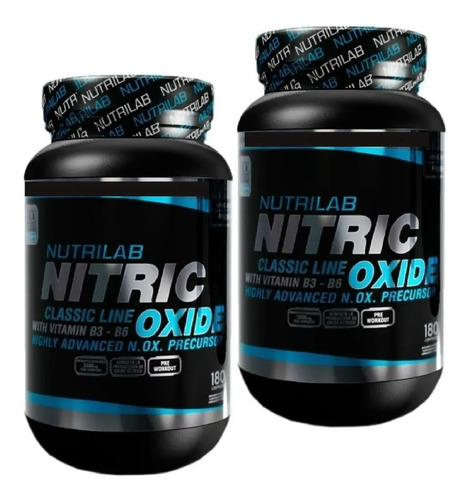 Oxido Nitrico Nutrilab Nitric Oxide Generator X 180 Comp. X2