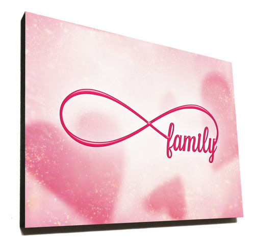 Cuadro Infinito Amor Familia 30x40 Cm - Infinity Family Love