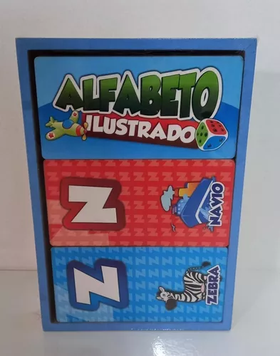 ALFABETO ILUSTRADO - JOGO EDUCATIVO