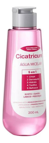Cicatricure Água Micelar Limpeza Facial 200ml