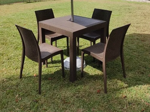 Silla Pvc Tipo Rattan