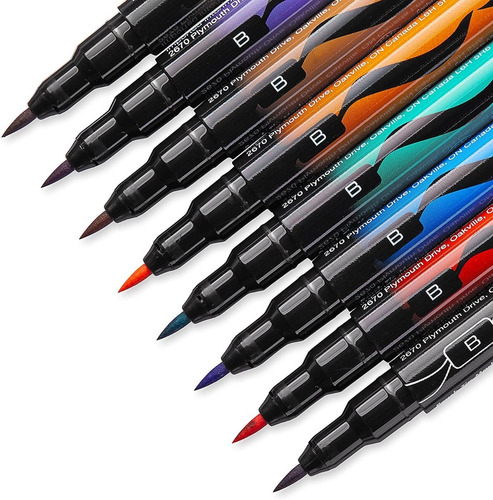 Imagen 6 de 8 de Prismacolor Premier 8 Marcadores Illustration Brush Tip