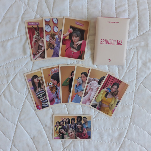 Twice Between 1&2 Set De Photocards Preorden 