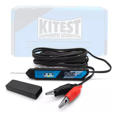 Ponta De Teste Prova Caneta Polaridade Bateria 12v Kitest