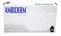Comprar Guantes Ambiderm Nitrilo Soft Negro Talla S 100 Pz