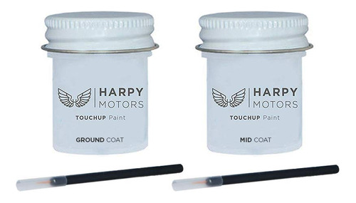 Harpy Motors Pintura Para Retocar De 1 2 Oz Con Pinceles Par