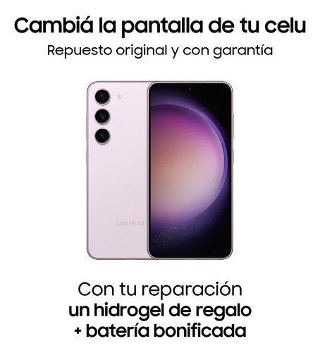 Cambio Reparación Pantalla Módulo Samsung S23