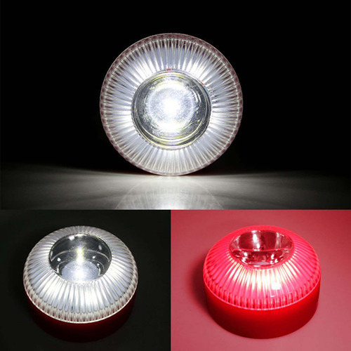 Luz De Advertencia De Luz Estroboscópica Luz Roja Blanca