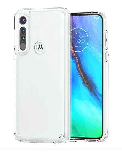 Capa Hybrid Anti-impacto Motorola Moto G8 Plus Transparente