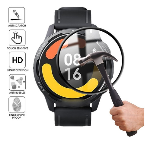 3 Micas De Tpu 3d Compatible Con Xiaomi Color 2 S1 S1 Active Watch S1 Active