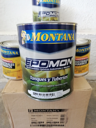 Pintura Epoxica Grado Alimenticio Epomon Aductoamina Blanco