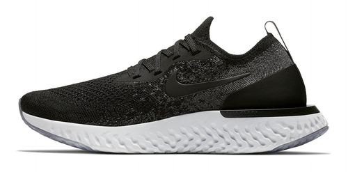 Zapatillas Nike Epic React Flyknit Black Dark Aq0070_001   