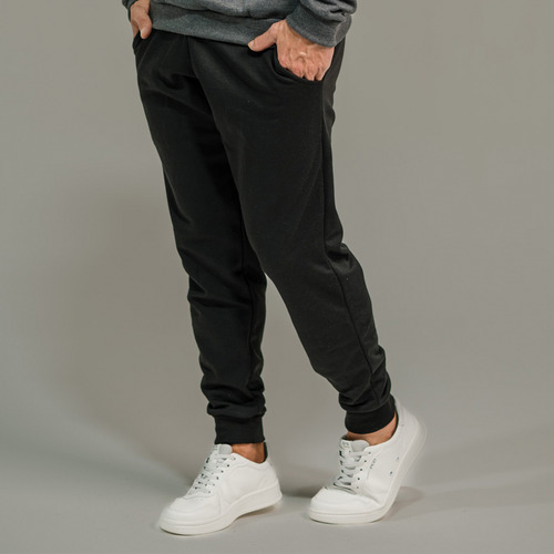 Calça Moletom Básica Slin Fit Jogger