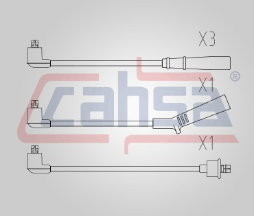 Jgo Cables Bujia Epdm Nissan Bluebird 1.8l Export 4cil 1991