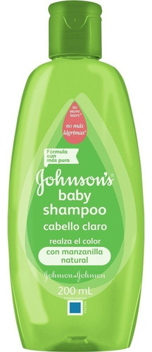 Acondicionador Cabello Claro X200 Ml Johnson's Baby
