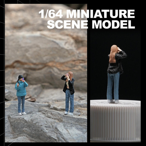 1:64 Figuras De Pessoas Mini Estatuetas De Pessoas,