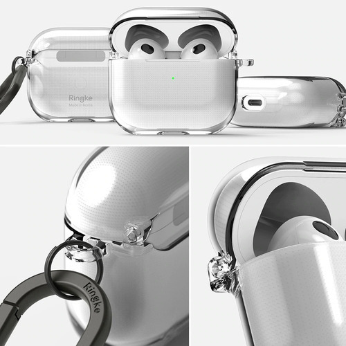 Funda Ringke Hinge Para AirPods 3 2021 Color Clear