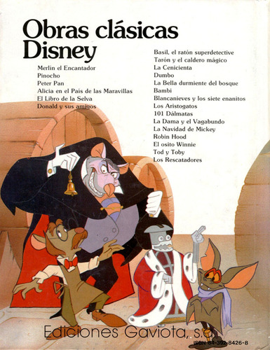 Clásicos Disney - El Ratón Superdetective - Cuento Ilustrado