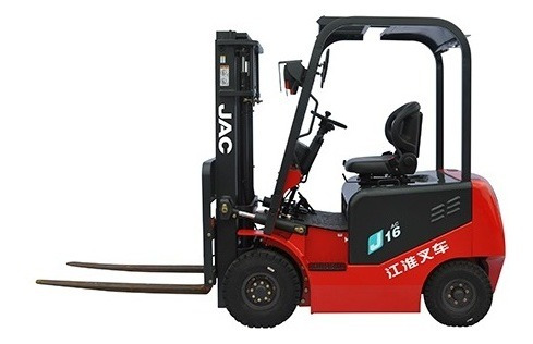 Imagen 2 de 8 de Autoelevador Eléctrico 1,6 A 3 Toneladas Ttriple 4800 Mm Jac