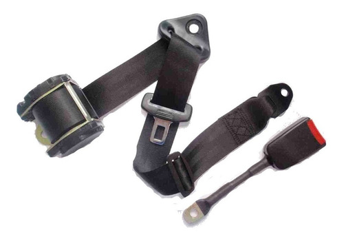 Imagen 3 de 4 de Cinturones Seguridad Retractiles 3 Puntas Auto Juego.x2 C10