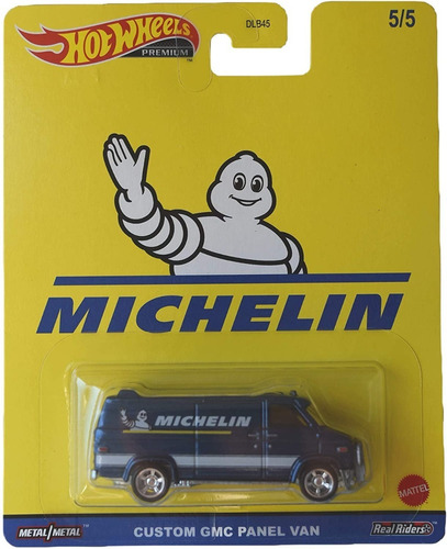 Camioneta Gmc Panel Van Michelin Hot Wheels Premium