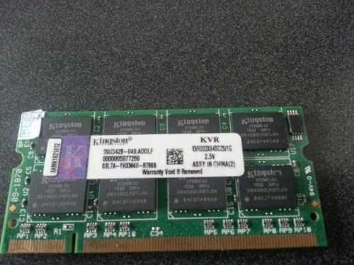 Memoria RAM ValueRAM 1GB 1 Kingston KVR333X64SC25/1G