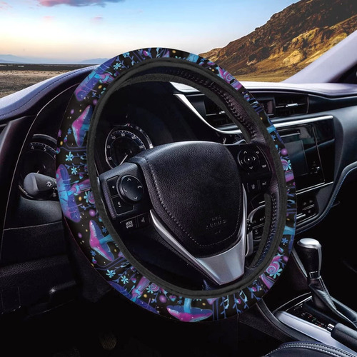 Tisuoting Funda Volante Para Mujer Neopreno Suave Hippie Suv