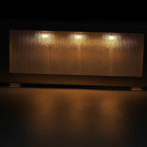 Imagen 5 de 10 de Lámpara Solar Exterior 3led Escalera Luces Balcón Jardín