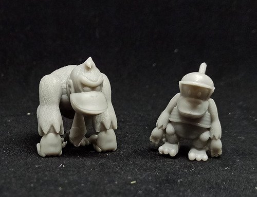 Miniaturas Donkey Kong Diddy Kong Nintendo Impresión Pintado (Usado)
