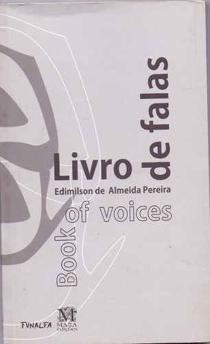 Libro Livro De Falas Book Of Voices De Pereira Edimilson De