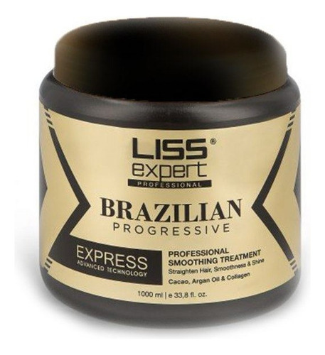 Alisado Progresivo Liss Expert Brazilian 1kg Repara Frizz
