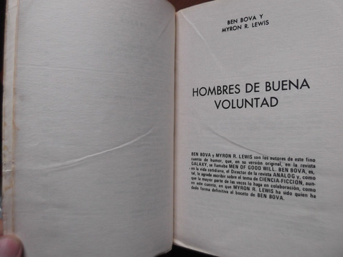La Mejor Ciencia Ficcion Años 60 Bradbury Dick Leiber Bova (Usado)