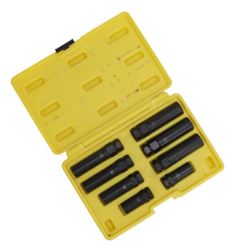 Conjunto De 8 Peças De Chave De Soquete Lug Nut, Oxidação Pr
