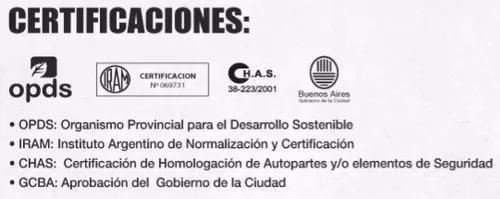 Imagen 6 de 10 de Matafuego Nuevo 5kg Abc Iram Tarjeta + Soporte Habilitacion