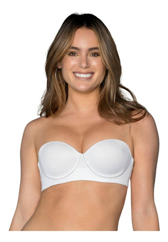 Leonisa Brasier Strapless Con Control Fuerte De Espalda Perf